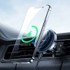 Joyroom Car Magnetic Holder Qi Wireless Inductive Charger 15W (MagSafe Compatible for iPhone) Black (JR-ZS240)