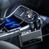 Joyroom JR-CL06 9in1 car charger 154W 5x USB-A / USB-C / 3x cigarette lighter socket PD QC PPS - black