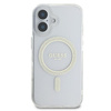 Guess GUHMP16SHFGERET iPhone 166.1" przeźroczysty/transparent hardcase IML Glitter Circle MagSafe