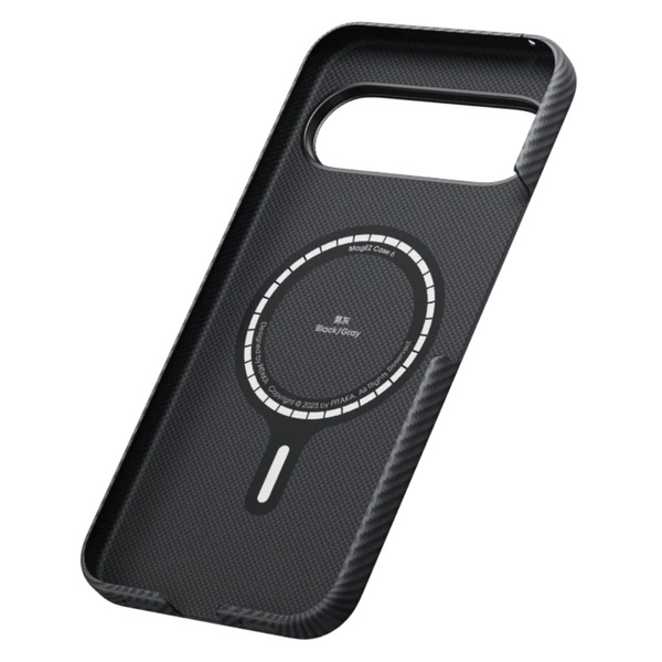 Etui PITAKA Ultra-Slim do Google Pixel   10 Pro XL czarno szary