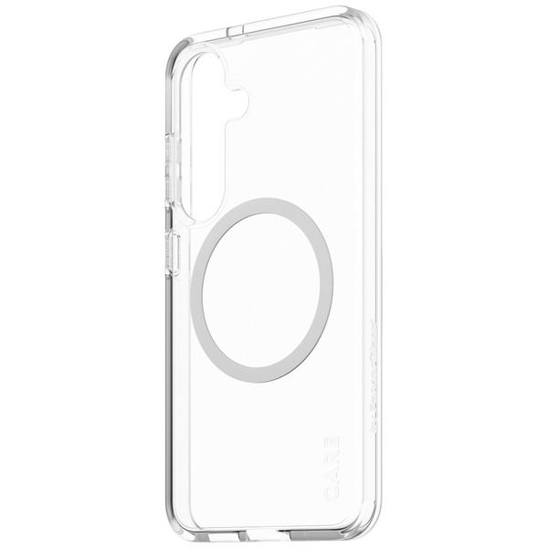 Etui CARE by PanzerGlass Flagship Urban   Combat White QI do Samsung Galaxy S25 przezroczysty