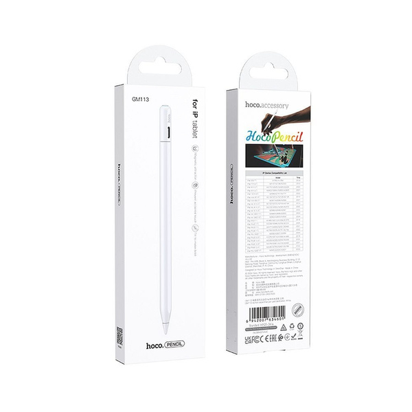 Rysik do iPada aktywny Hoco 130 mAh GM113 biały