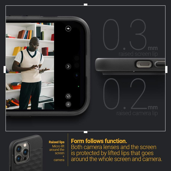 CASEOLOGY PARALLAX MAG MAGSAFE IPHONE 14 PRO MAX MATTE BLACK