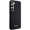 KARL LAGERFELD KLHCS24MSAKLHPK S24+ S926 HARDCASE BLACK/BLACK SAFFIANO MONO METAL LOGO