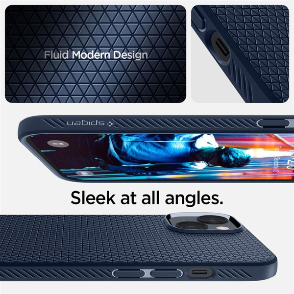 Spigen Liquid Air Case for iPhone 14 Plus - Blue