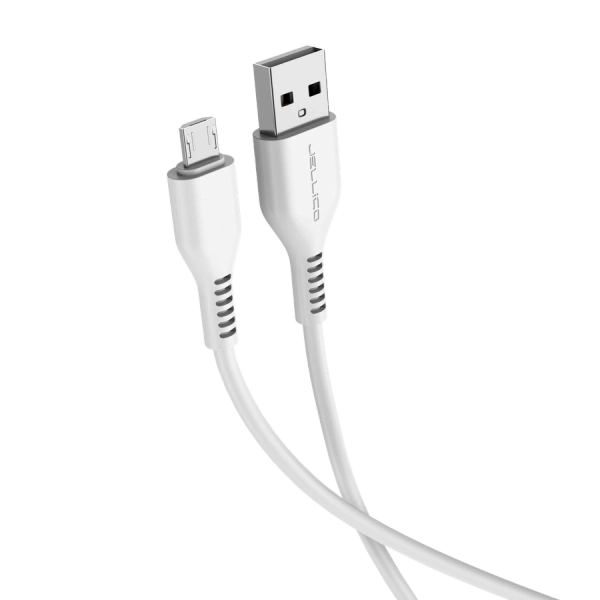 JELLICO cable KDS-32 Micro USB 3.1A 2M White