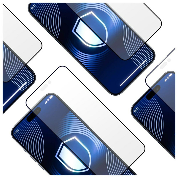 Szkło hartowane 3MK HardGlass Matt Max   do Apple iPhone 17 Pro