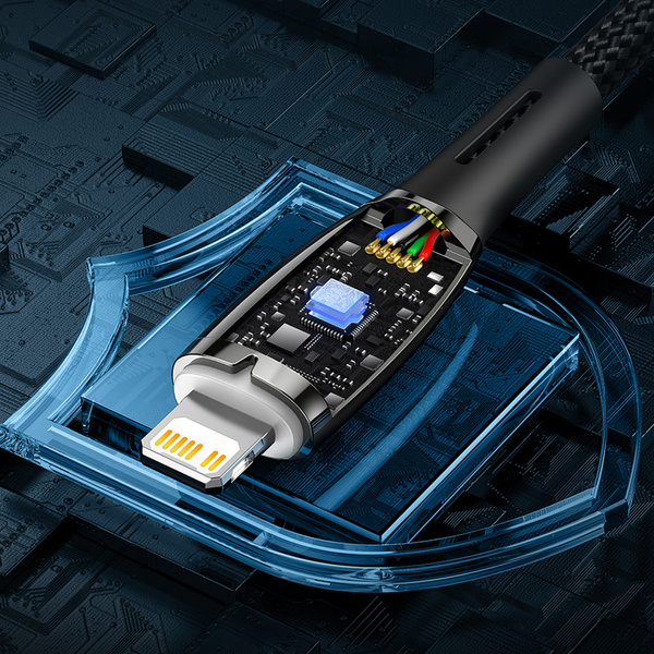 Baseus kabel Glimmer Series Fast Charging Data Cable Type-C to iP 20W 2m czarny