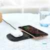 CHOETECH 2IN1 QI WIRELESS CHARGER FOR AIRPODS 2 PHONE / EARPHONE WITH 5 CHARGING COILS BLACK (T535-S (H))