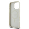 Guess GUHMP16LPGPYSH iPhone 16 Pro6.3" biały/white hardcase Peony Script Logo MagSafe