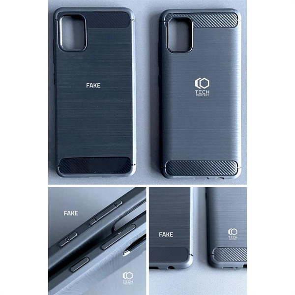 TECH-PROTECT TPUCARBON MOTOROLA MOTO E20 / E30 / E40 BLACK