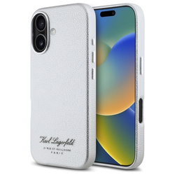 Karl Lagerfeld KLHCP16SPGWCMKHG iPhone 16 6,1" hardcase szary/grey hotel RSG