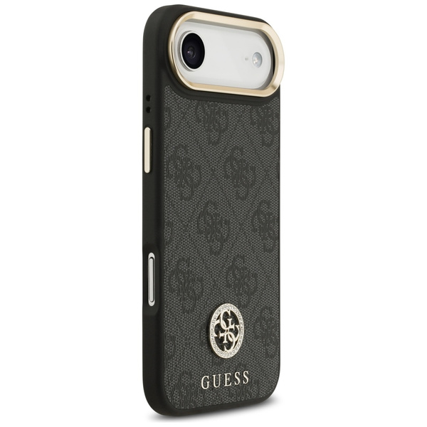 Etui Guess 4G Strass Logo MagSafe do     iPhone Air czarny