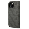 Guess GUBKP14SHG4SHK iPhone 14 / 15 / 136.1" czarny/black book 4G Vintage Gold Logo