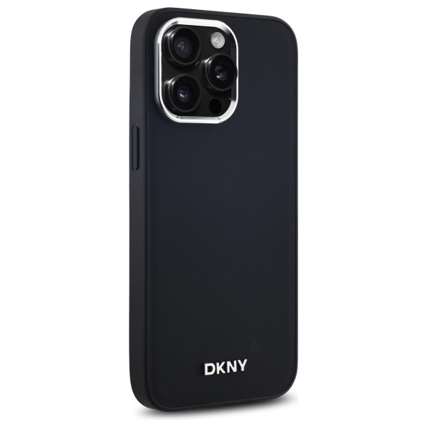 DKNY DKHMP14XPSCMCLK iPhone 14 ProMax 6.7" czarny/black hardcase Plain Logo MagSafe