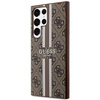 Guess GUHCS23LP4RPSW S23 Ultra S918 brązowy/brown hardcase 4G Printed Stripe