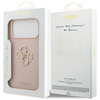 Etui Guess Grained Big 4G & Classic Logo do iPhone 17 Pro Max różowy