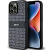 DKNY DKHCP14XPRTHSLK iPhone 14 Pro Max6.7" czarny/black hardcase Leather Mono Stripe & Metal Logo