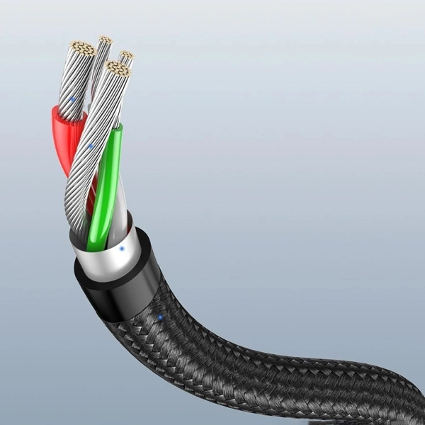 Ugreen US284 70255 USB-A (straight) / USB-C (angled) 3A Cable 3m - Gray