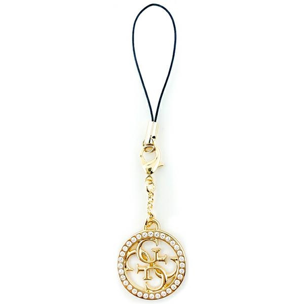 Guess zawieszka GUCPM4DRD Phone Strap4G Rhinestone Charm