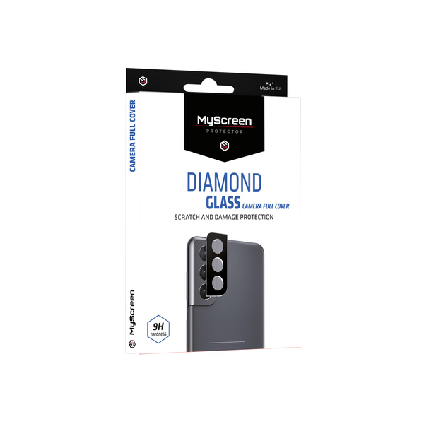 MyScreen DIAMOND GLASS CAMERA FULL COVER  Black Samsung Galaxy A13 4G/A13 5G
