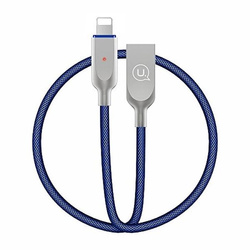 USAMS Kabel power-off U-Sun Lightning niebieski/blue 1,9m IPYSUSB202 (US-SJ170)