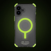 Skinarma etui Saido iPhone 16 Plus 6.7"   Magnetic Charging zielony/green (niteglow)