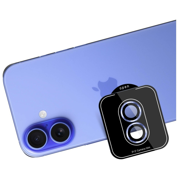 Ochrona na obiektyw aparatu 3MK Lens     Protection Pro do Apple iPhone 17 niebieski