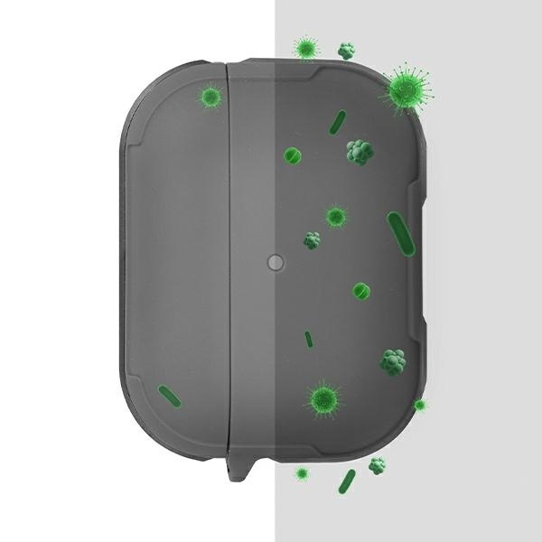 Etui UNIQ Valencia na AirPods Pro - szare
