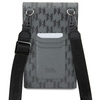 Torebka Karl Lagerfeld Saffiano Monogram Choupette - srebrna