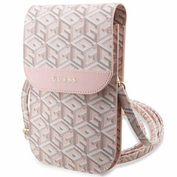 Guess Torebka GUWBHGCFSEP różowy/pinkGCube Stripe
