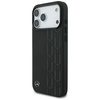 Etui Mercedes Leather Laurel Leaves      MagSafe do iPhone 17 Pro Max czarny