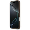 Etui Guess 4G Circle Classic Logo        MagSafe do iPhone 17 Pro brązowy