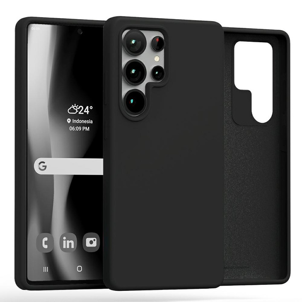 Mercury Silicone Sam S25 Ultra S938 czarny/black