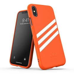 ETUI ADIDAS OR MOULDED SUEDE IPHONE X/XS POMARAŃCZOWY WYPRZEDAŻ