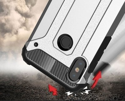 CASE ETUI ARMOR ZŁOTY XIAOMI MI A2 LITE / REDMI 6 PRO