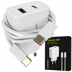 Spacecase Ładowarka USB PowerSet Charger 20W with USB-C PS20W-12