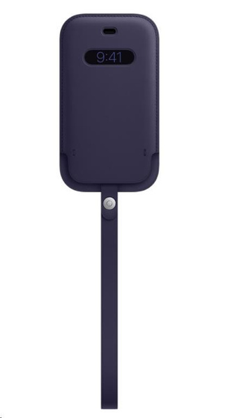 APPLE LEATHER SLEEVE MK093ZM/A CASE IPHONE 12 MINI DEEP VIOLET OTWARTE OPAKOWANIE 