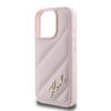 Karl Lagerfeld KLHCP16LPQDSMGP iPhone 16 Pro 6.3" różowy/pink hardcase Quilted Signature