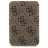 Zestaw Guess GUBPM5P15L4GEMGW iPhone15 Pro 6.1" hardcase + Powerbank 5000mAh MagSafe brązowy/brown 4G Metal Logo