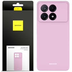 Spacecase Etui Silicone Case Poco X6 Pro 5G lilac