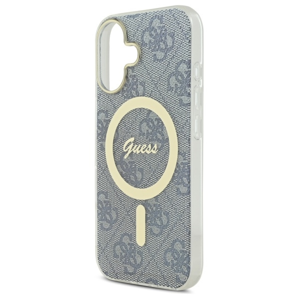 Guess GUHMP16SH4STB iPhone 166.1" niebieski/blue hardcase IML 4G MagSafe