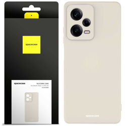 Spacecase Etui Silicone Case Redmi Note 12 Pro 5G bone