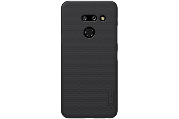 NILLKIN FROSTED SHIELD WZMOCNIONE ETUI + PODSTAWKA LG G8 THINQ CZARNY