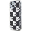 DKNY DKHCP15MHDLCEK iPhone 15 Plus /14 Plus 6.7" czarny/black hardcase IML Checkered Mono Pattern