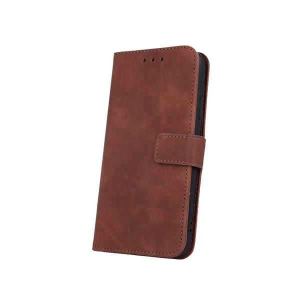 Etui Smart Velvet do iPhone 16 6,1" brązowe