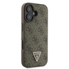 Guess GUHCP16SP4TDSCPW iPhone 166.1" brązowy/brown hardcase Leather Metal Logo Strass Crossbody