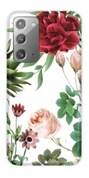 CASEGADGET CASE OVERPRINT RED FLOWERS SAMSUNG GALAXY NOTE 20