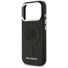 Etui Karl Lagerfeld Initial & Metal Logo MagSafe do iPhone 17 Pro Max czarny