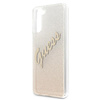 Guess GUHCS21MPCUGLSGO S21+ G996złoty/gold hardcase Glitter Gradient Script